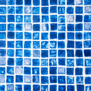 Пленка ПВХ Haogenplast Snapir NG Blue 1,65х25м (41,25м²) синяя мозаика - wod-mir.ru 